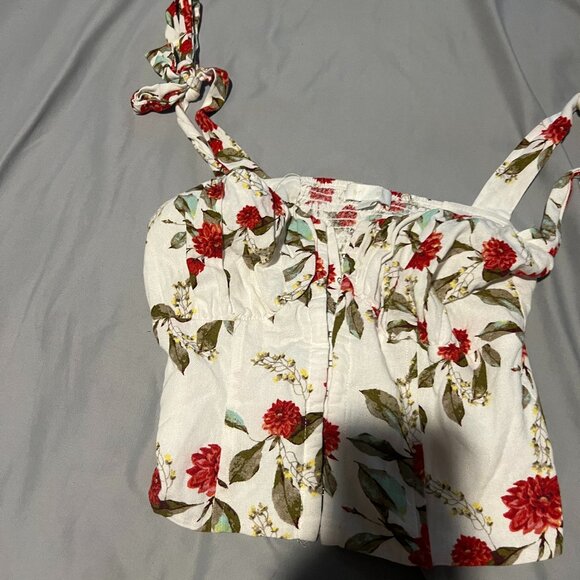 Anthropologie Eri + Ali Wildflower Cropped Tank - Small - Picture 7 of 13